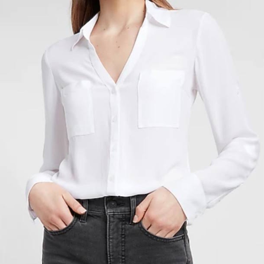 Express Slim Portofino Button Down